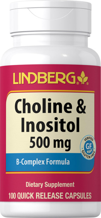 Lindberg Choline Inositol Supplement - 500mg - 100 Capsules