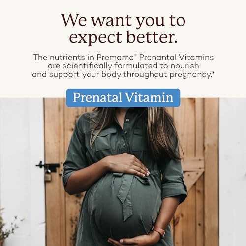 Premama Prenatal Vitamins for Women, Once-Daily Multivitamin Supplement