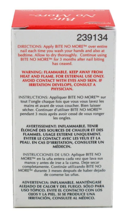 SuperNail Stop Nail Biting  Bitter Nail Polish for Nail Biting Prevention, Anti Nail Biting Treatment for Kids & Adults, Thumb Sucking Deterrent  0