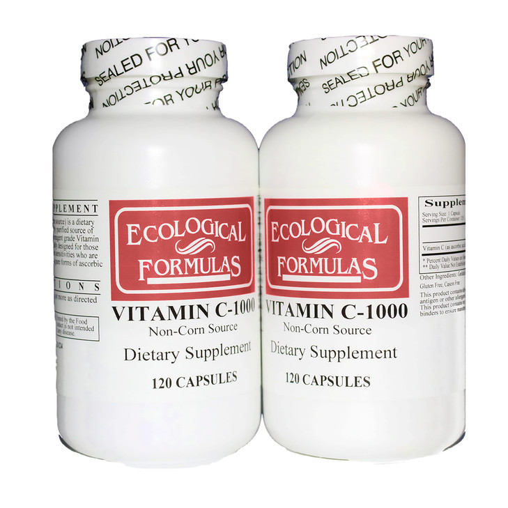 Ecological Formulas Vitamin C from Tapioca for Sensitive Stomachs Convenient