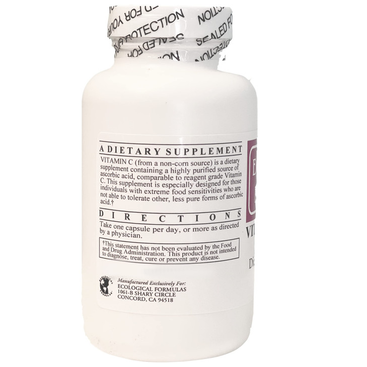 Ecological Formulas Vitamin C from Tapioca for Sensitive Stomachs Convenient