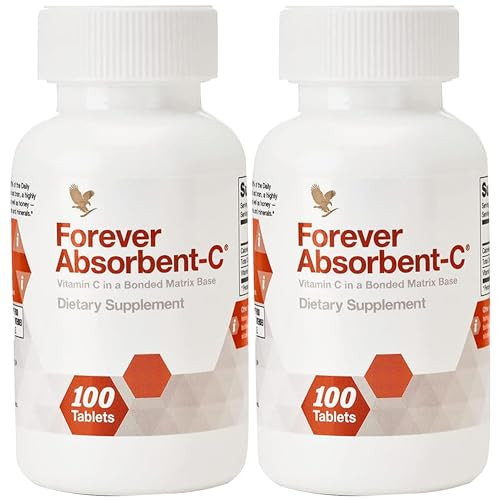 Forever Living - Absorbent-C - Orange, Honey Flavor with Oat Bran