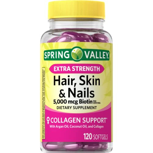 Anexa Spring Valley Extra Strength Biotin Hair, Skin & Nails Dietary Supplement