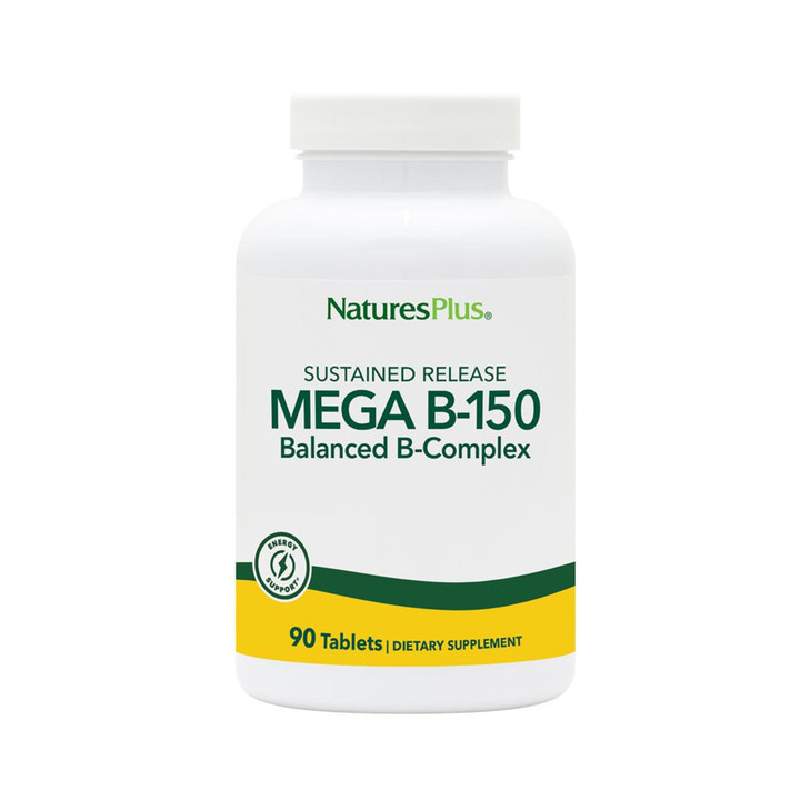 NaturesPlus Mega B-150 (90 Tablets, Pack of 2)