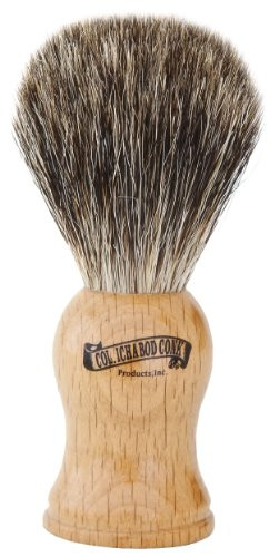 Colonel Conk Products 904 Mixed Badger Brush-beech Wood Handle