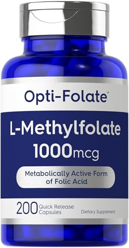 Carlyle L Methylfolate 1000mcg - 200 Capsules