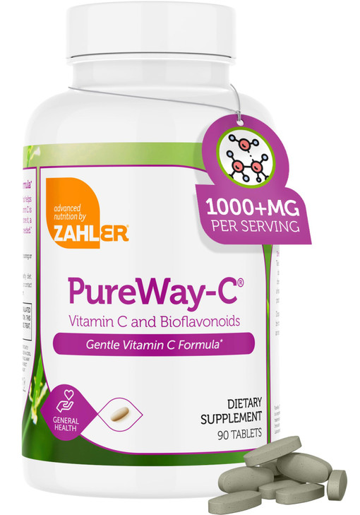 Zahler Vitamin C 1000mg Tablets with Bioflavonoids