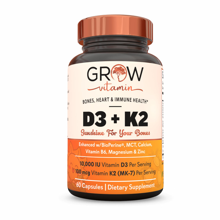 grow vitamin D3 K2 w/MCT Oil