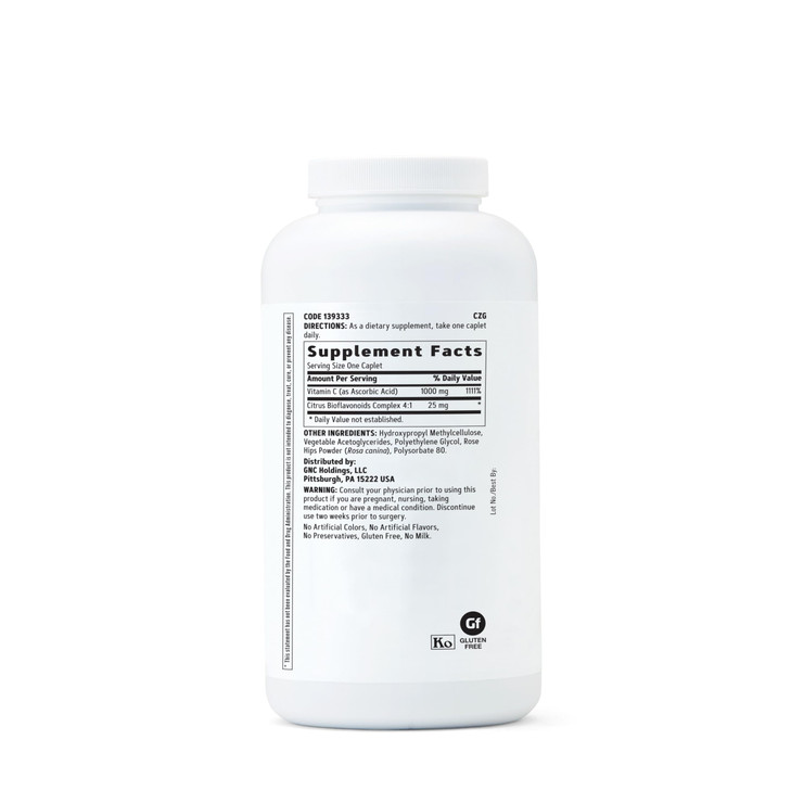 GNC Vitamin C 1000mg Supplement, Timed Release, Provides Immune Support, 360
