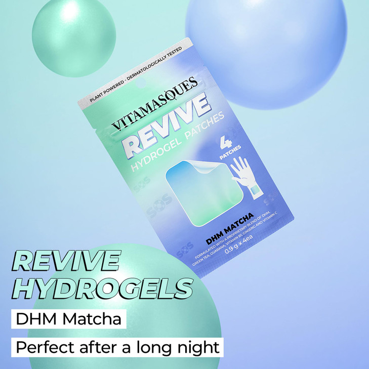 Vitamasques Recovery Patch, Reviveme Wellness Hydrogel Patch (3-Pack)