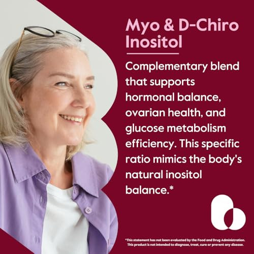 BESTVITE Myo & D-Chiro Inositol (120 Vegetarian Capsules)