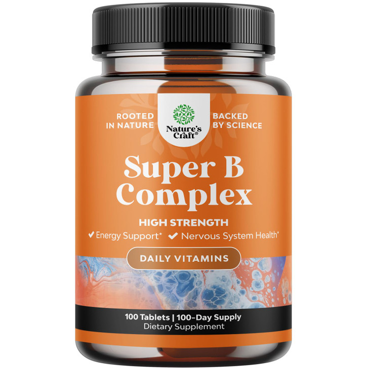 Super Vitamin B Complex for Women & Men