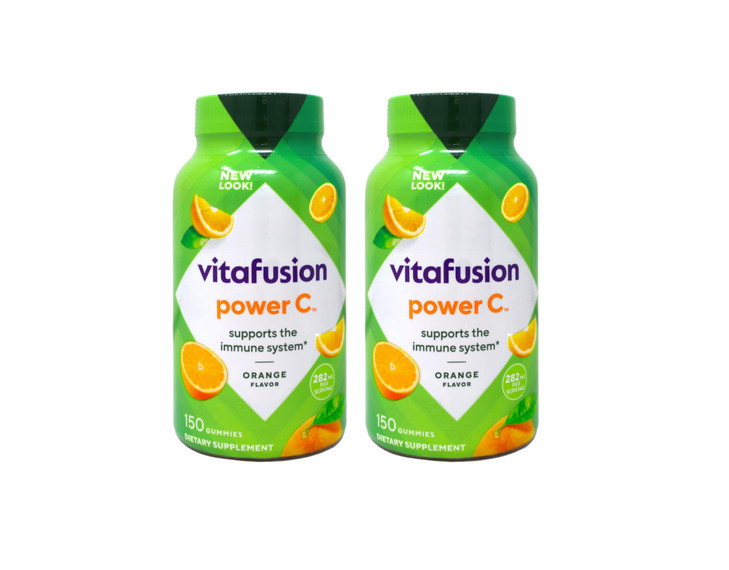 Vitafusion Power C Adult Vitamins Gummy, Immune Support, Natural Orange 150 ea