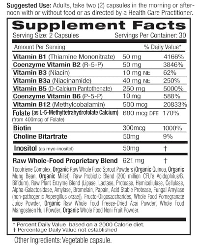 EMERALD LABS B-Healthy - Vegan Vitamin B Complex