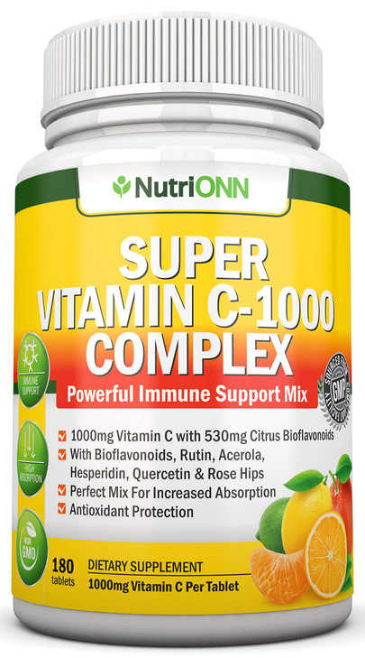 Super Vitamin C Complex - 1695Mg - 180 Tablets