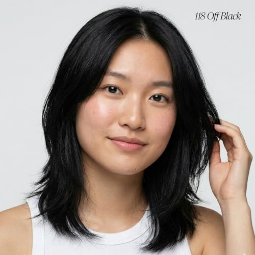 Adore Semi Permanent Hair Color (118 Off Black) | Vegan & Cruelty-Free Black Hair Dye | No Ammonia, No Peroxide, No Alcohol | 4 Fl Oz