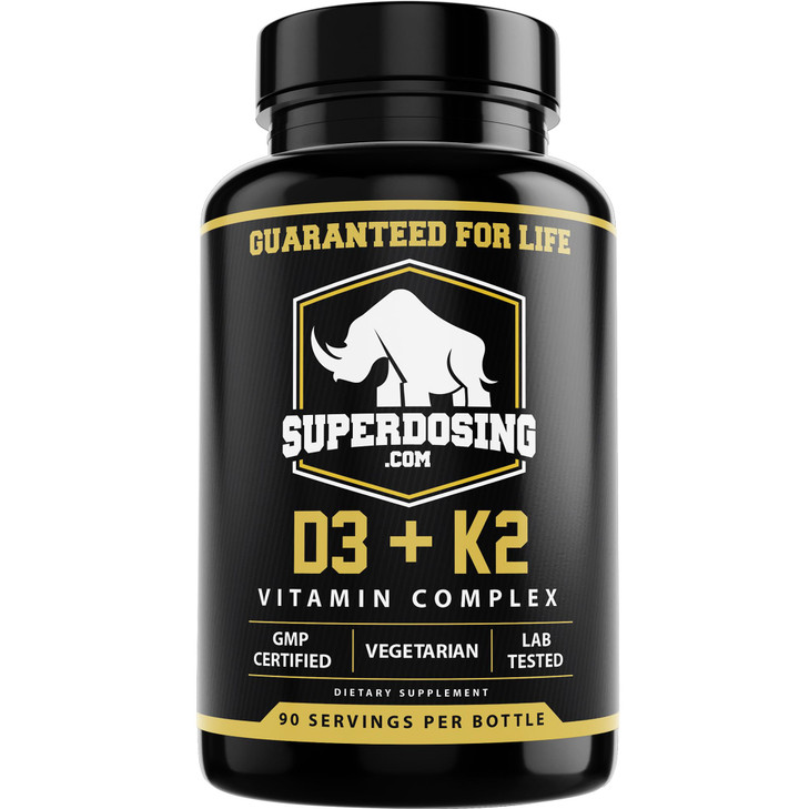 Best Value Max Strength 10,000 iu Vitamin D3 and 1500 mcg Vitamin K2 Supplements