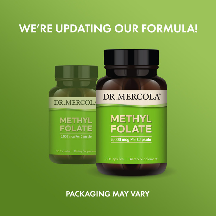 Dr. Mercola Methyl Folate - Supports Detoxification & Cellular Health