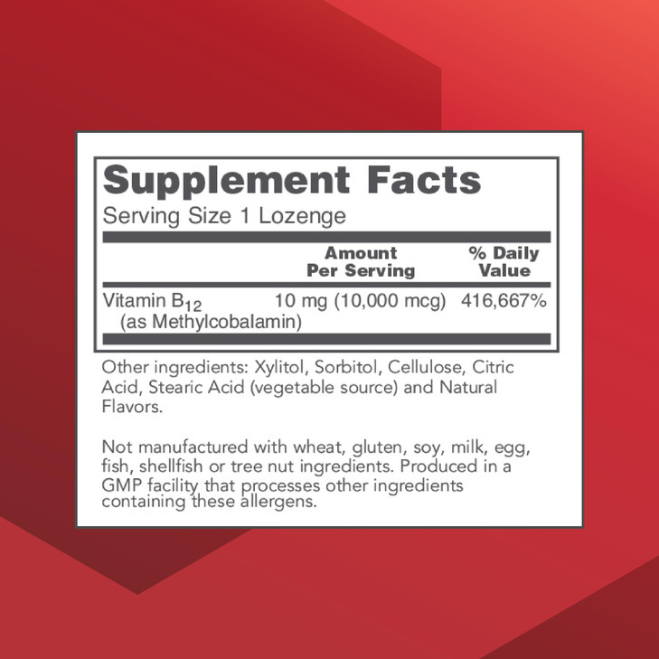 Protocol Methyl B12 10,000mcg - Vitamin B12