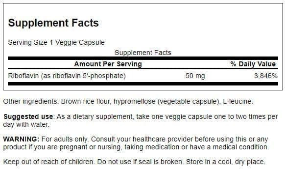 Swanson R-5-P (Riboflavin-5-Phosphate)