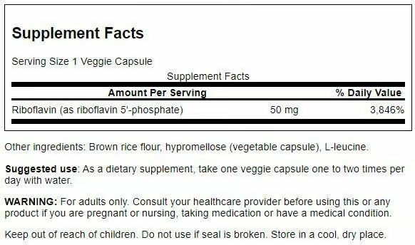 Swanson R-5-P (Riboflavin-5-Phosphate)