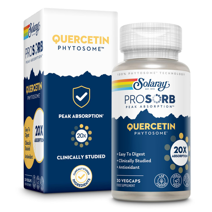 SOLARAY Quercetin Phytosome - 20X Absorption