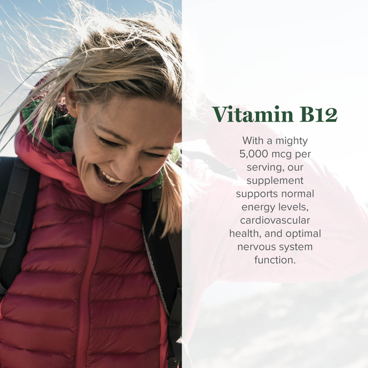 Global Healing - Organic Vitamin B12 5000 MCG Sublingual Liquid