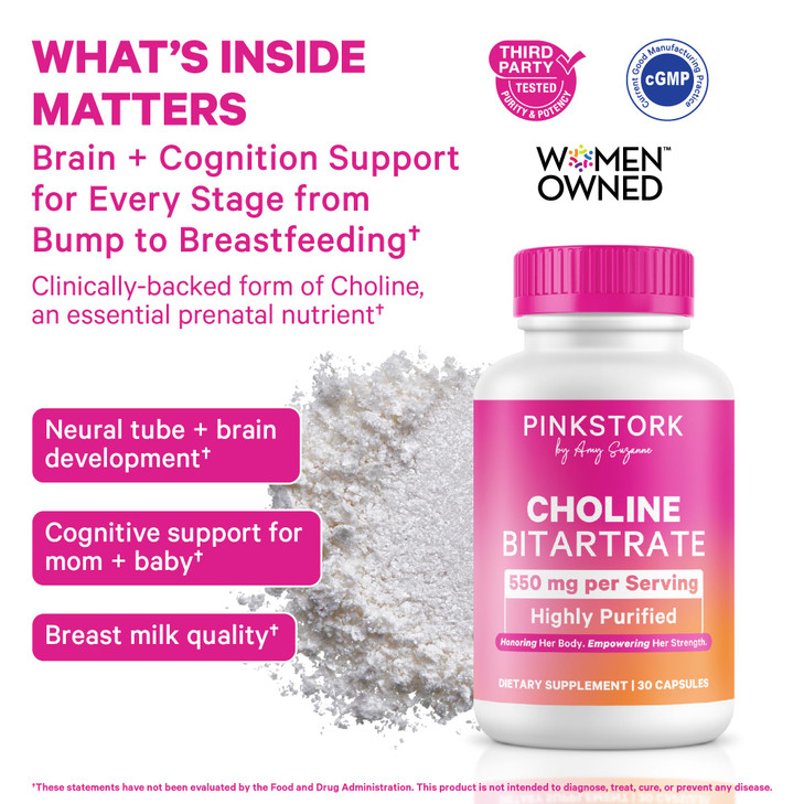 Pink Stork Choline