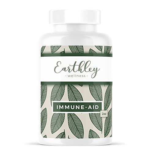 Earthley Wellness Immune-Aid, Natural Vitamin C Powder, Camu Camu, Acerola