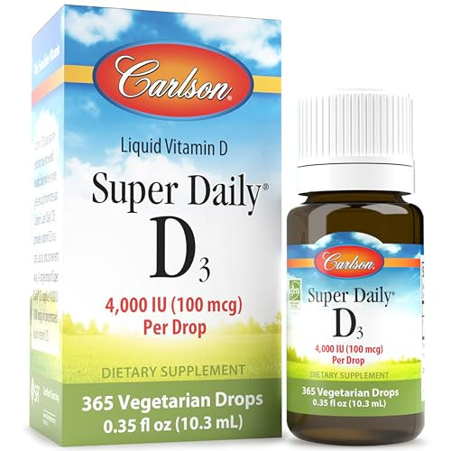 Carlson - Super Daily D3 4,000 IU (100