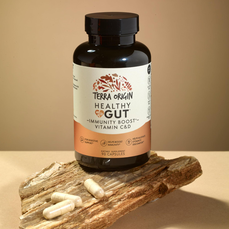 TERRA ORIGIN Healthy Gut Capsules with Immunity Boost