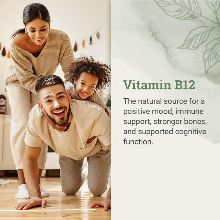 USDA Organic Vitamin B12 2000mcg Sublingual Liquid Supplement (2-Pack)