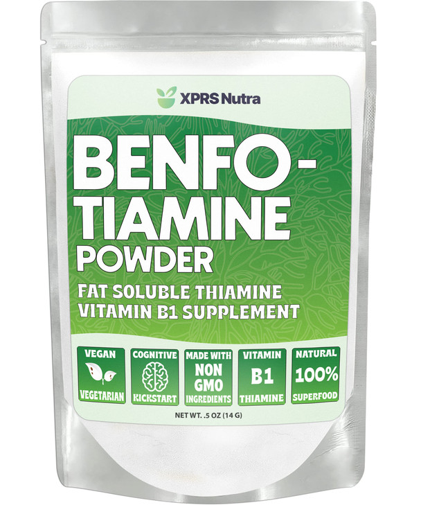 XPRS Nutra Benfotiamine (Thiamine) - Fat Soluble Happy Heart Thiamine