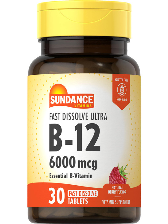 Sundance Fast Dissolve Vitamin B-12 - 6000mcg