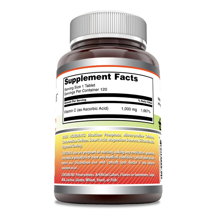 Amazing Formulas Vitamin C Supplement - 1000 Mg Per Serving