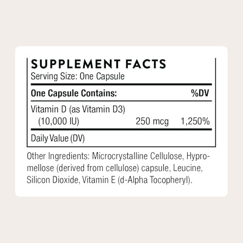 THORNE - Vitamin D3 Supplement