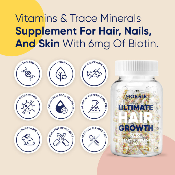 Moerie Ultimate Hair Boost Supplement for Women & Men