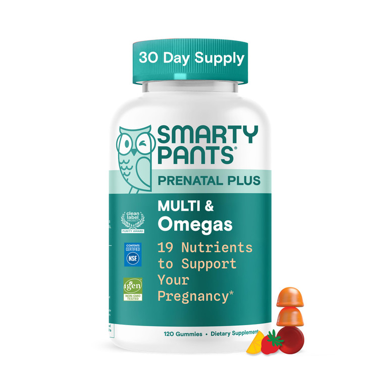 SmartyPants Prenatal Multivitamin Gummies