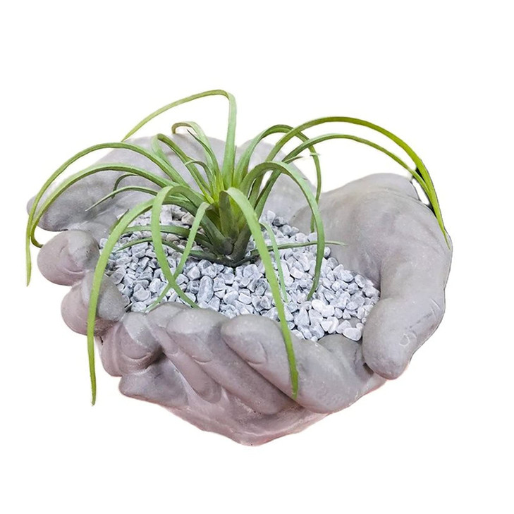Hand Shaped Flower Pot Cement Silicone Mold Concrete Clay Succulent Planter Mold Dish Resin Jewelry Storage Mould Epoxy