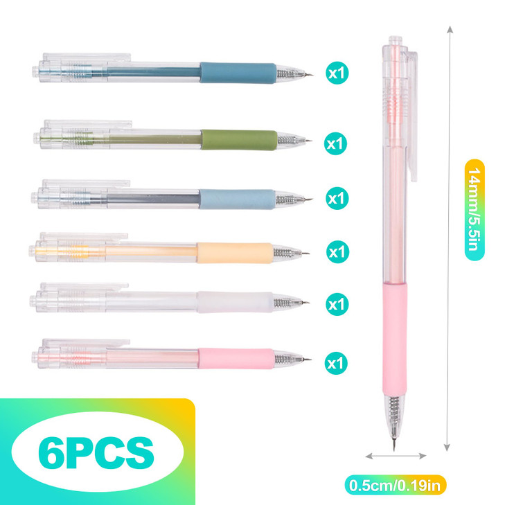 KornaDoz 6Pack Retractable Craft Knife Set Precision Paper Cutter Pen for Scrapbooking Art DIY Projects