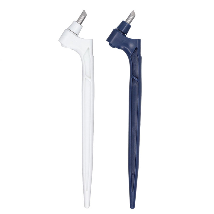Garosa 2PCS Craft Cutting Tools 360 Degree Rotating Blade Craft Knife Pen Type Paper Cutter Art Knife Cutter Handheld En