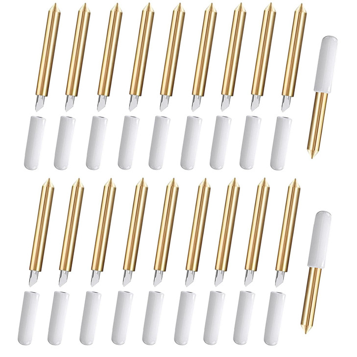 Niantime 20PCS Premium Fine Point Blade Compatible for MakerMaker 3 Cutting Machines Replacement Cutting Blades Compatib