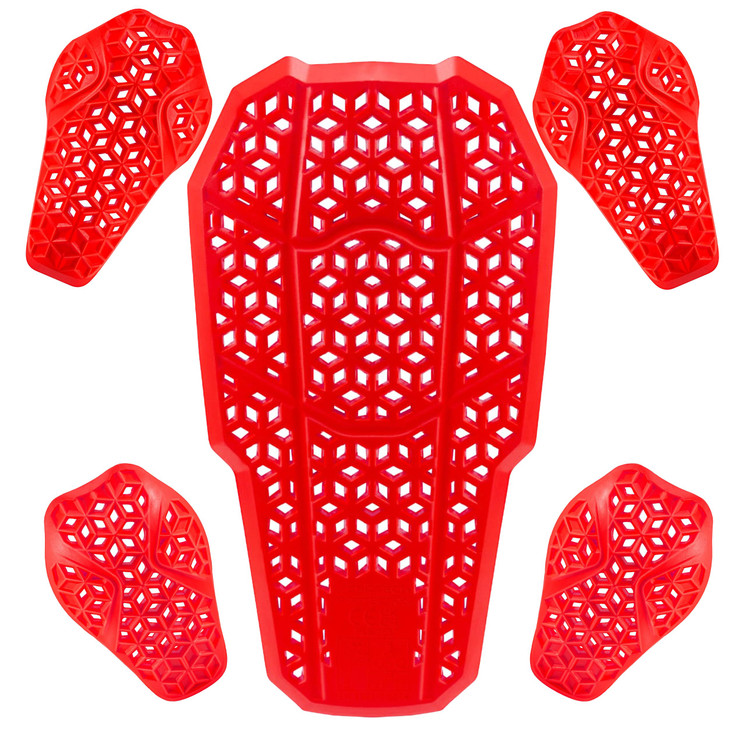 CE Level 2 Certified Armor Pads Level 2 Approved Back Shoulder and Elbows Armor Protector Inserts for Motorcycle Jackets