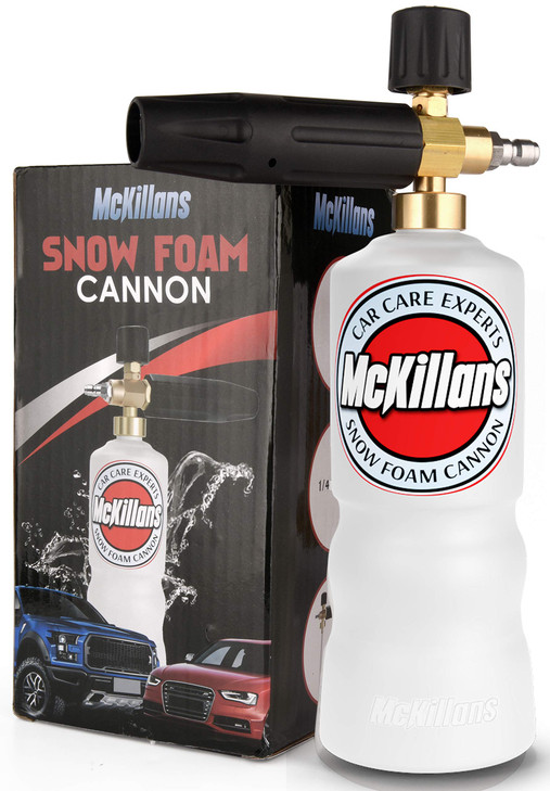 McKillans Car Wash Foam Cannon for Pressure Washer Snow Lance Soap Dispenser for Car Washing with Adjustable Thick Foam