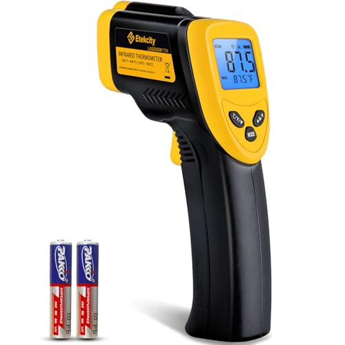 Etekcity Infrared Thermometer Laser Temperature Gun 774 Meat Food Candy Oven Thermometer for Griddle Accessories Heat Gu