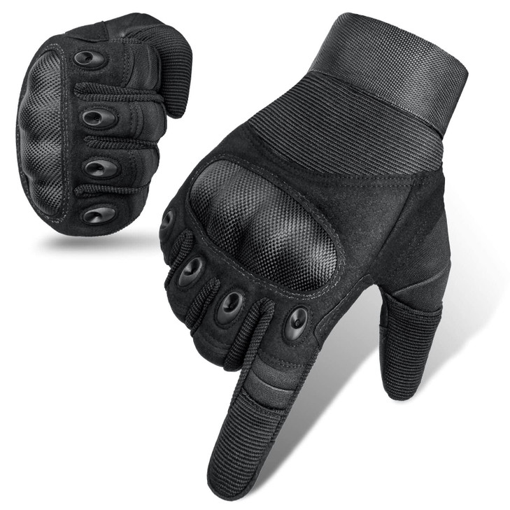 Cierto Motorcycle Gloves Men Women Mens Touchscreen Gloves with Breathable Vents with Hard Knuckle Protection Adjustable