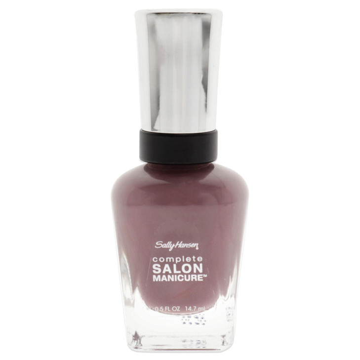 Sally Hansen Complete Salon Manicure Nail Polish | Multi-Benefit Nail Color | Strengthening Keratin Formula | 280 Plum's The Word