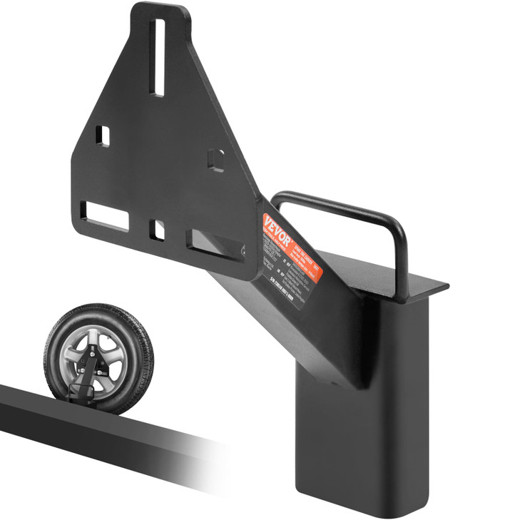 VEVOR Spare Tire Carrier Trailer Spare Tire Mount 160 lbs Capacity Utility Trailer Accessories Fits Most 4 5 6 8 Lugs Wh