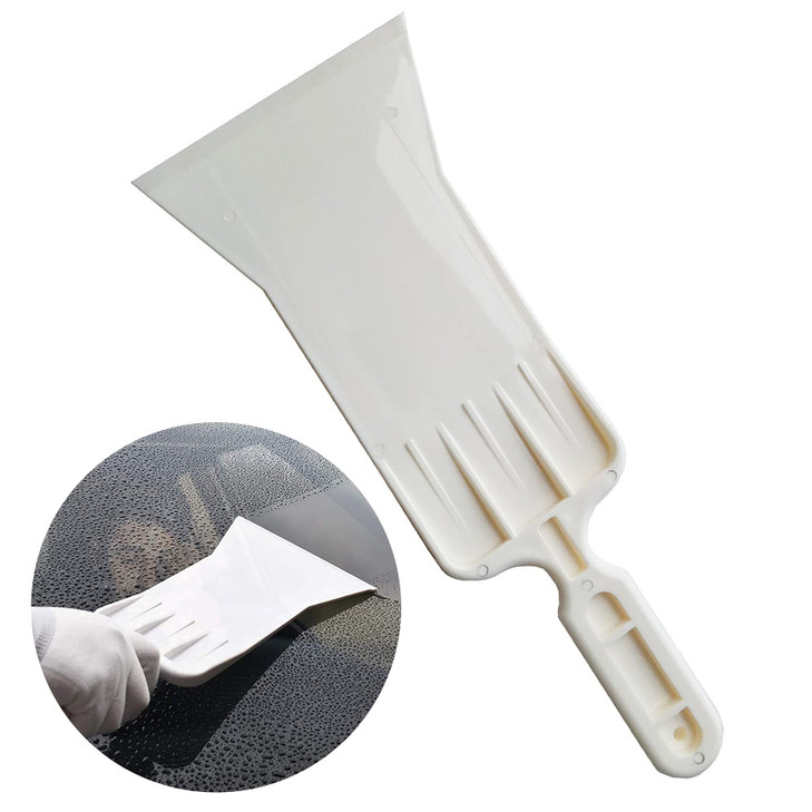 Abnaok Tools Long Handle Auto Bulldozer Squeegee for Window Tint Film Installing Car Vinyl Wraps Window and Glass Cleani