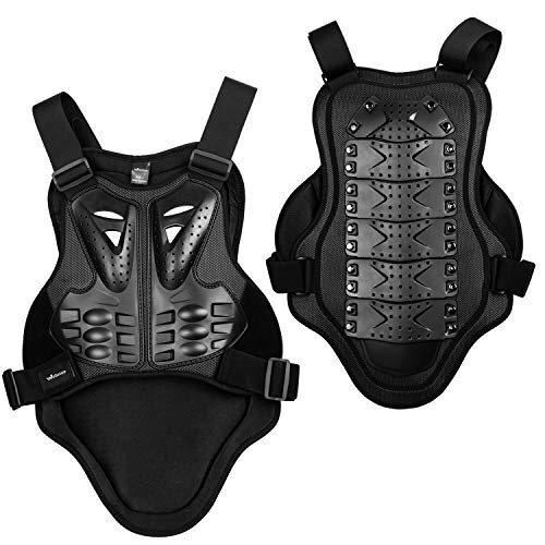 Webetop Mountain Bike Chest Protector for Men Motorcycle Armor Vest Protector for Adult Dirtbike OffRoad Racing MTB L